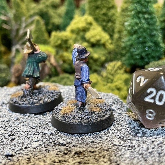 Miniature Halfling/Hobbit Zombie - Modèle M91 TT, Occasion (Voir Photo)